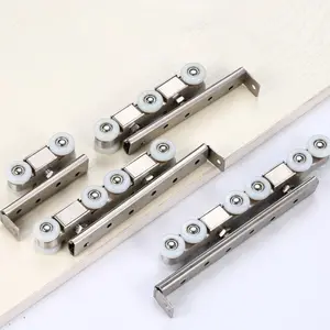 Stainless steel sliding hanging wood door roller wheel