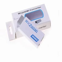Adaptateur Wii vers HDMI Plug and Play 1080P 60Hz avec sortie audio 3,5 mm pour console Wii PAL NTSC, directement de l'usine