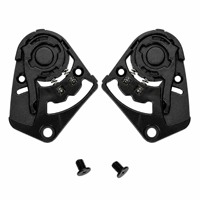 Plaque de base de visière de casque de remplacement, paire gauche-droite pour GSB 350 360D RC3 Carbon BIHR K7 KUMOSHI SHAFT 540 intégral