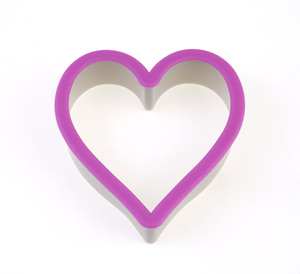 Cute Cake Tools <strong>Heart</strong>/Star/Flower <strong>Shape</strong> Pastry <strong>Cutters</strong> Stainless Steel Plastic Cookie <strong>Cutter</strong> Mold Set - Product Image 1