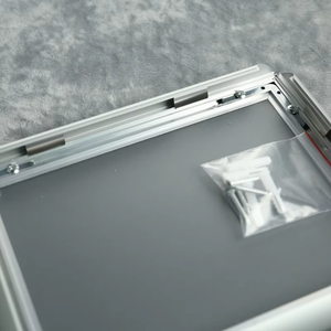 All-Purpose Premium Aluminum Metal Display <b>Frame</b> Profile for Long-Term Indoor Advertising - Product Image 1