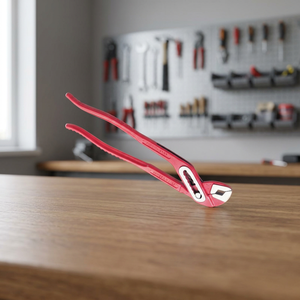 Pince de pompe à eau en acier au carbone de haute qualité 10 \ "12 \" facile à travailler Type de boîte mâchoire dentelée bon fournisseur d'outils de matériel Inde - Product Image 1