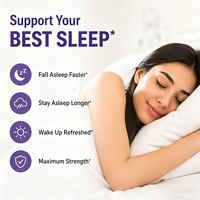 Melatonin Sleep Gummies Langsung dari Pabrik OEM/ODM - Kurangi Waktu Tidur yang Lambat, Tingkatkan Kualitas Tidur yang Nyenyak & Perbaiki Kualitas Tidur 60 Gummies