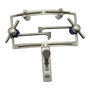 Dingman-Retractor de mejillas, mordaza de boca con 3 cuchillas de lengüeta, Retractor de mejillas, Abrebotellas de acero con abrazadera Ce ISO, DHL PK Manual de grado A + - Product Image 1