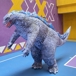 Déguisement Halloween Cosplay Costume <span class=keywords><strong>Dinosaure</strong></span> Gonflable pour Adultes Imprimé et Cousu Style Bugs pour les Clubs et les Vacances - Product Image 6