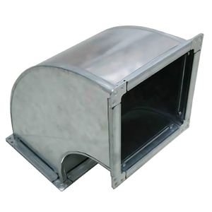 Tabung untuk 304 bergelombang ventilasi saluran khusus <span class=keywords><strong>HVac</strong></span> pengkondisian rokok galvanis PipeTDC udara persegi panjang/TDF Duct flensa - Product Image 1