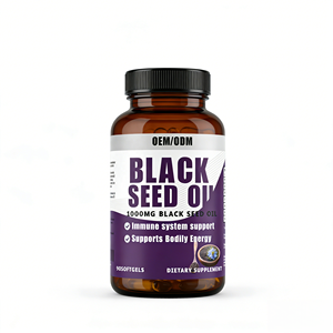 Kapsul Minyak Habbatussauda 1000mg 60 Kapsul Suplemen Pendukung Imunitas & Peningkat Energi untuk Dewasa |   OEM/ODM Label Pribadi - Product Image 1