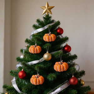 Mini-décorations artificielles en forme de citrouille pour la décoration d'automne, centre de table, fournitures pour la fabrication de guirlandes de mariage et de fête d'automne - Product Image 1