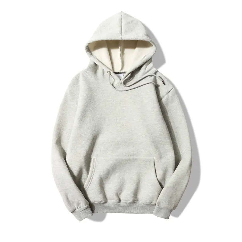 Factory wholesale cheap casual plain oem oversized 100% cotton hoodie