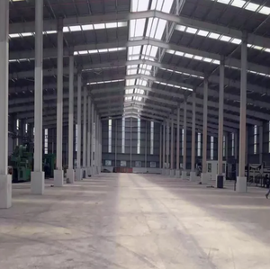 Chất lượng cao Nhà kho thép đúc sẵn rõ ràng tùy chỉnh nhà thầu xây dựng căn hộ khung thép prefab - Product Image 1