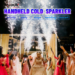 Genggam elektrik air mancur panggung peluncur dingin berkilau sumber daya <span class=keywords><strong>Confetti</strong></span> -stick pesta Enhanced Dry es pemenuhan Payton - Product Image 4