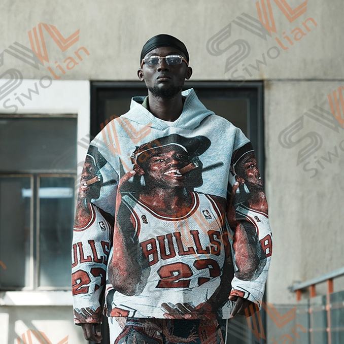 Hoodie Outfit De Basquetbol Hombre Street Style Hoodie With