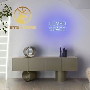 Kreative Esszimmer Seitens chrank Lagers chrank Wohnzimmer <span class=keywords><strong>TV</strong></span>-Schrank Villa Modell Zimmer Seitens chrank benutzer definierte Trennwand Schließfach - Product Image 4