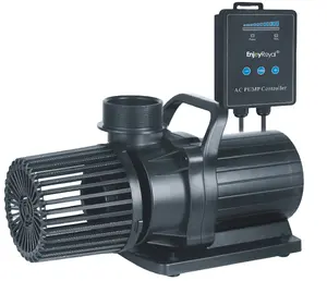 hot sale brushless dc 48v 25000l/h aquarium dc pump accessories electric pumping machine fountain fish pond pump with controller