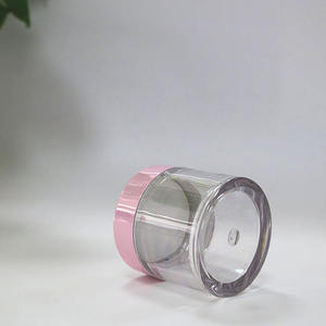Оптовая продажа, производители банок для крема, роскошные пустые косметические контейнеры, косметическая упаковка, пластиковая баночка для крема с розовой крышкой - Product Image 5