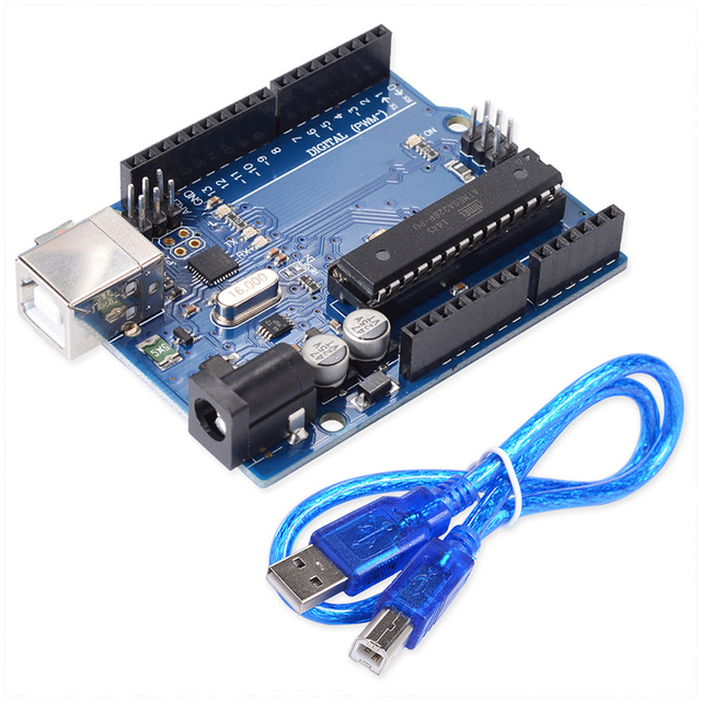 for Arduino for Uno R3 ATmega328P development board CH340 with cable MCU control development motherboard for uno r3 board