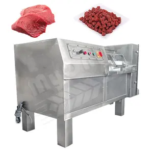 MYONLY High Efficiency Cheese Prawn Dice Cutter Machine Automatic Vegetable Frozen Meat Dicing Cube Machine
