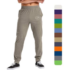 Vente en gros de pantalons de survêtement pour hommes 100% coton personnalisés surdimensionnés en détresse jambe large Baggy Jogging pantalons de survêtement taille moyenne Style décontracté - Product Image 1