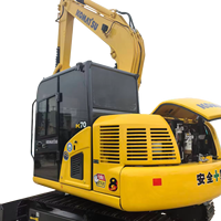 Excavator Bekas KOMATSU PC 70 70-8 Kondisi Prima PC70-8 7 Ton Mesin Pompa Asli Jepang Crawler Bekas