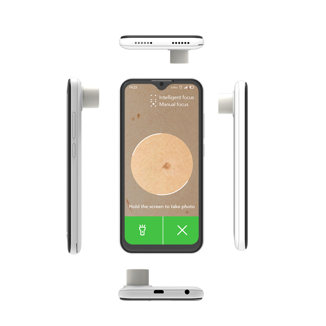 OEM Smartphones Unlocked Cell Phones Smartphones MT6739 5 Inch Android Smartphone with 4X/60X Magnify Lens Skin Care Device