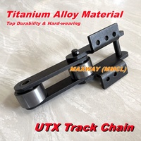 Chaîne de chenilles MAXWAY MMCL pour excavatrice amphibie UTX (Ultratrex) - Châssis flottant (Swamp Buggy) - Taille personnalisée