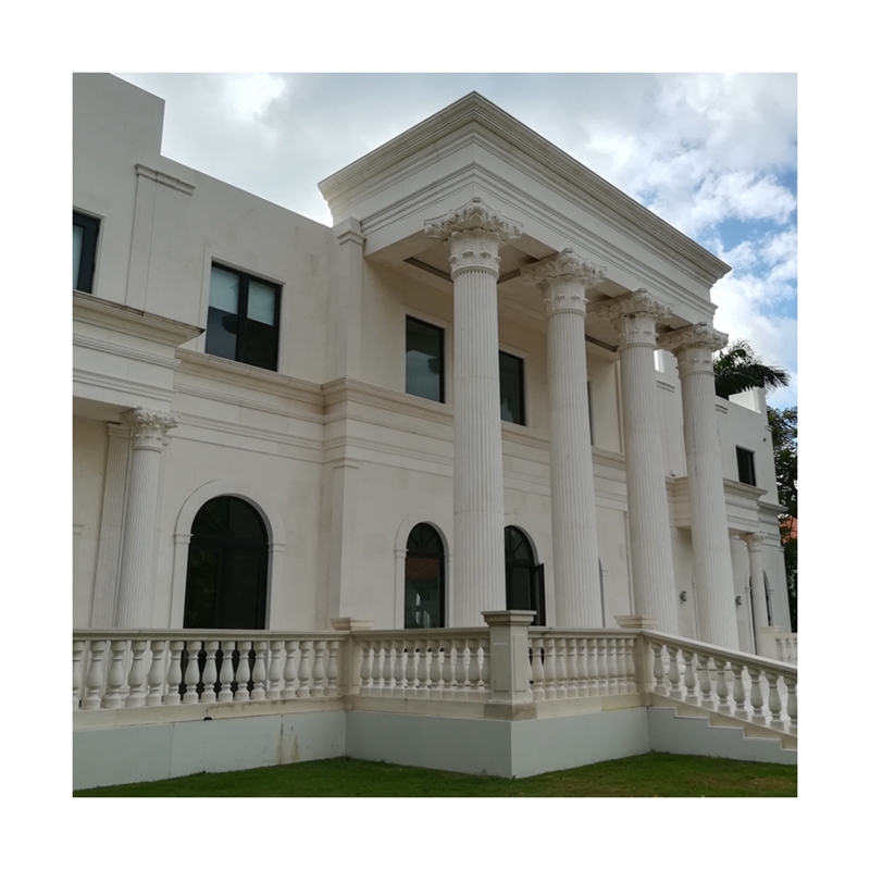Solid Feature and Column Shape Decorative