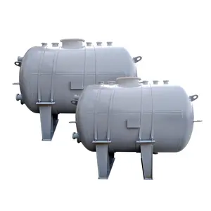 F1000L Glass Lined Receiver Horizontal Reaction Storage Tank