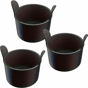 Moule de cuisson réutilisable en silicone de qualité alimentaire pour braconnier d'œufs pour lave-vaisselle Passe au lave-vaisselle Four à micro-ondes - Product Image 6