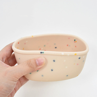Ensemble de 3 boîtes à lunch portables en silicone, boîte à bento empilable 2 en 1 pour aliments chauds, pour la cuisine