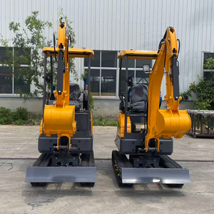 Mini Excavadora con Motor EPA, 1.8 Toneladas, Excavadora de Orugas, Pequeña, para Granja, en Venta, Envío Gratis - Product Image 1