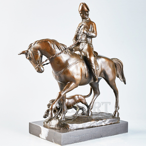 Di alta qualità in bronzo per interni due cani scultura in metallo piccolo artigianato statua per la decorazione domestica tecnica di fusione - Product Image 2