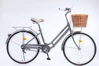 Nouveau style populaire de la mode, vélo de ville pour femmes Bisicleta 20'' 22'' 24'' 26'' à vitesse unique, vélo de route pour femmes avec prix avantageux