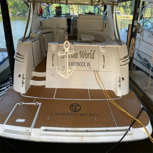 Plancher en bois moderne antidérapant et imperméable en teck EVA pour yachts Cruiser 320 Express 2004 – Meilleure vente sur eBay - Product Image 3