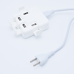 30W USB <b>Power</b> <b>Adapter</b> 4 Ports USB Charger AC Charger Mobile Phone Holder Suitable for Charging Mobile Phones and Other Devices - Product Image 2