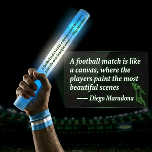 Barras Luminosas LED Personalizadas con Espuma, para la Copa <span class=keywords><strong>Mundial</strong></span> de Fútbol, con Frases de Estrellas y Colores de Banderas Nacionales, para Fiestas de Fútbol - Product Image 3