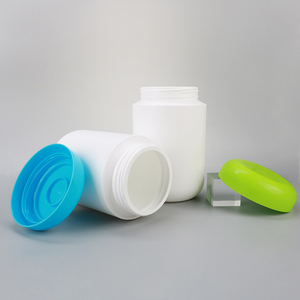 Customized Colored bottles HDPE <b>Plastic</b> Protein Supplement Storage Empty <b>Jar</b> for Protein Powder Packaging with Screw Cap - Product Image 3