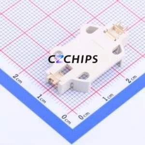 BS-06-B4AA015 Button & Strip Battery Connector SMD Connector Battery Holder CR2032 Phosphor Bronze - Product Image 2