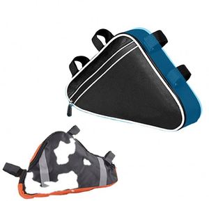 Bolsa de Almacenamiento para Bicicleta, Impermeable, Triangular, para Bicicleta de Montaña y Carretera, con Gran Capacidad y Bolsillo de Malla para Accesorios, Fábrica con Certificación BSCI - Product Image 6