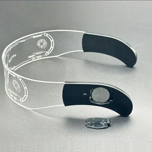 Lunettes LED Futuriste Glow Gear Lunettes de science-fiction à pulsation pour les fêtes d'Halloween électrisantes - Product Image 1