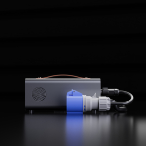 Livraison gratuite, nouvel adaptateur <span class=keywords><strong>Tesla</strong></span> V2L V2H UE, câble haute puissance en option, certifié CE, 7,5 kW 240 V, prises doubles avant et arrière, numérique - Product Image 5