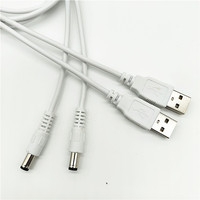 1,2 M 5V USB auf DC5.5 Stecker Kabel DC Hohlstecker Ladekabel Stromkabel