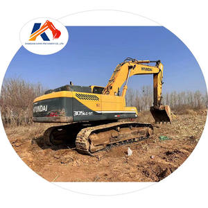 รถขุดขนาดใหญ่ 30 ตัน คุณภาพสูง รถขุดตีนตะขาบฮุนได 305LC-9T มือสองสำหรับขาย รุ่น 305LC-7 305LC-9 - Product Image 1