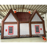 Tente de fête gonflable personnalisée en forme de pub, tente cube gonflable, cabine de bar gonflable pour événements et entreprises