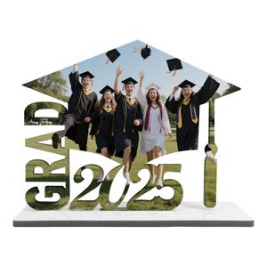 กรอบรูปสำเร็จการศึกษาแบบปรับแต่งได้ ปี 2025 ทำจากไม้อัดเอ็มดีเอฟ |   กรอบรูปเปล่าสำหรับพิมพ์ลายด้วยความร้อน DIY |   รับออเดอร์จำนวนมาก - Product Image 3