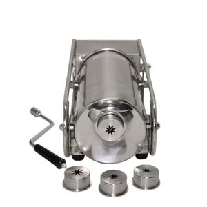 Máquinas Expendedoras de Snacks al Mejor Precio, Máquina Manual Horizontal de Acero Inoxidable para Frutas Latinas, Máquina para Churros de 3L - Product Image 1