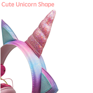 <span class=keywords><strong>Cuffie</strong></span> <span class=keywords><strong>per</strong></span> <span class=keywords><strong>Bambine</strong></span> con Filo da 3,5mm, Design Arcobaleno con Diamanti e Unicorno - Product Image 5
