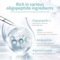 Kit de Traitement Anti-Acné au Lyophilisé d'Oligopeptide-1 Hautement Actif – Sérum Complexe Oligopeptide pour l'Acné Hormonale et les Pores Dilatés