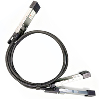 Kabel Breakout Tembaga Pasif Yunvo 400G QSFP-DD 8x50G PAM4 ke 2x200G QSFP56 4x50G PAM4 400G QSFPDD-2x200G Breakout DAC 1/2/3m