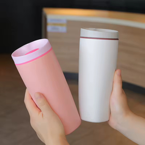 แก้วกาแฟกีฬากลางแจ้ง ดีไซน์เรียบง่าย พกพาสะดวก ทำจากสแตนเลส เก็บความร้อน/เย็น สไตล์อเมริกัน ปรับแต่งได้ เหมาะสำหรับใช้เป็นของแจก/ของพรีเมียม - Product Image 4