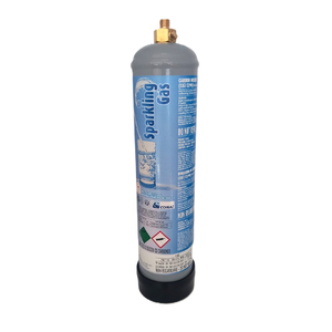 Cilindros de CO2 desechables de grado alimenticio de alto rendimiento EUROTRE 0,95 LT equipados con un PRD para carbonatación - Product Image 1